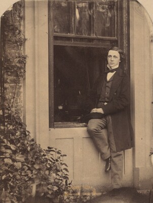 Self-Portrait, Lewis Carroll, 1857