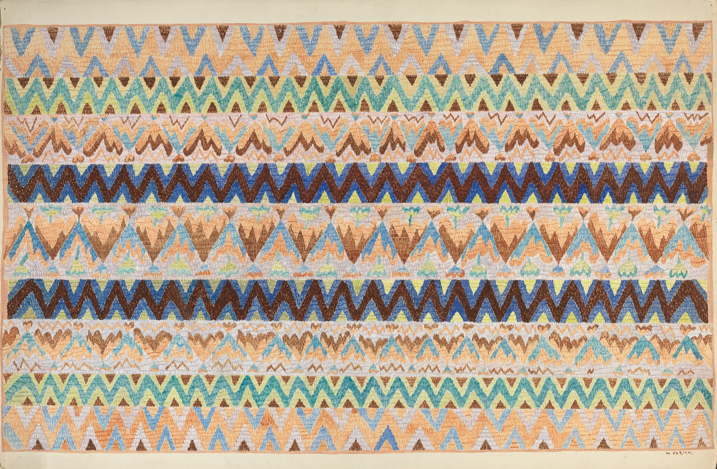 Colcha, Margery Parish, c. 1937