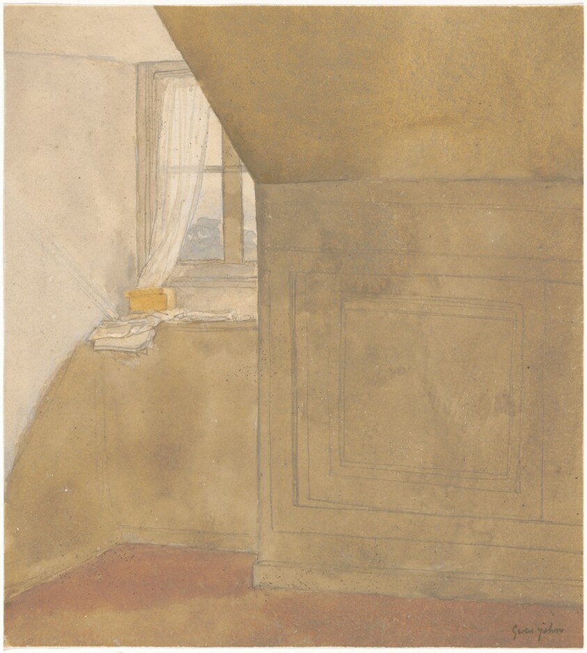 A Corner of the Artist's Room, Rue Terre Neuve, Meudon