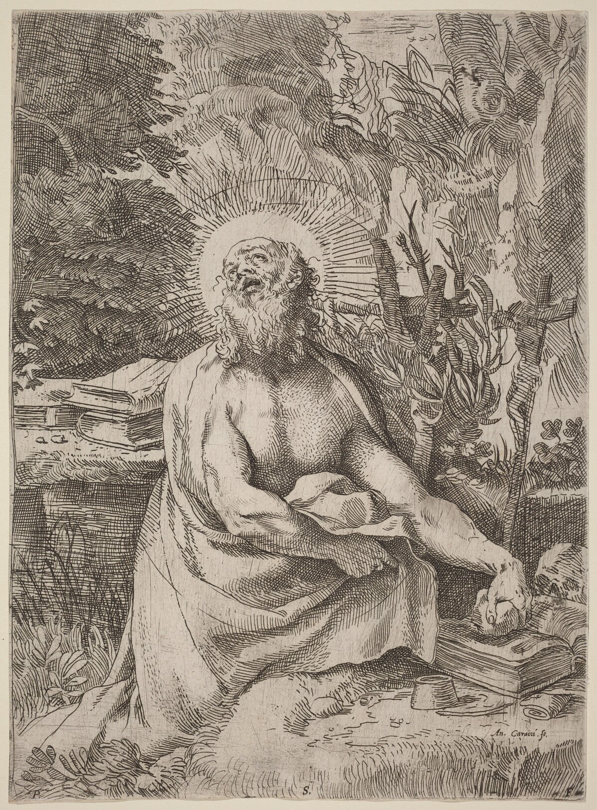 Saint Jerome in the Wilderness