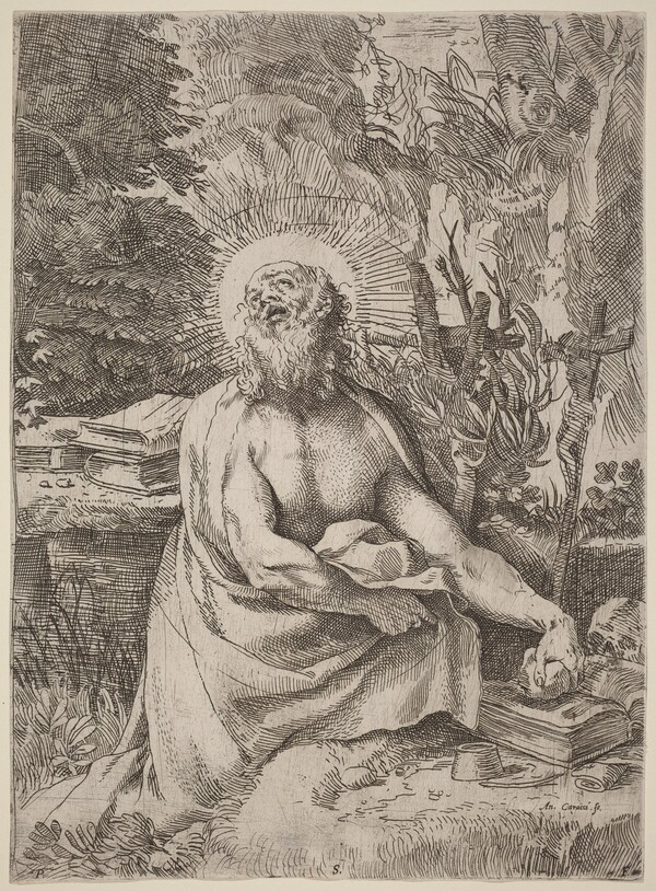 Saint Jerome in the Wilderness