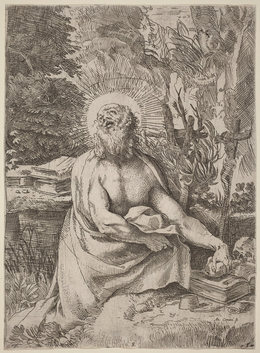 Saint Jerome in the Wilderness