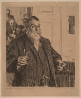 A Toast II, Anders Zorn, 1893