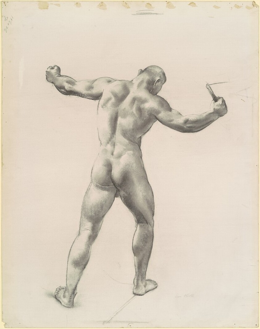 Study for "Justice Defeated"