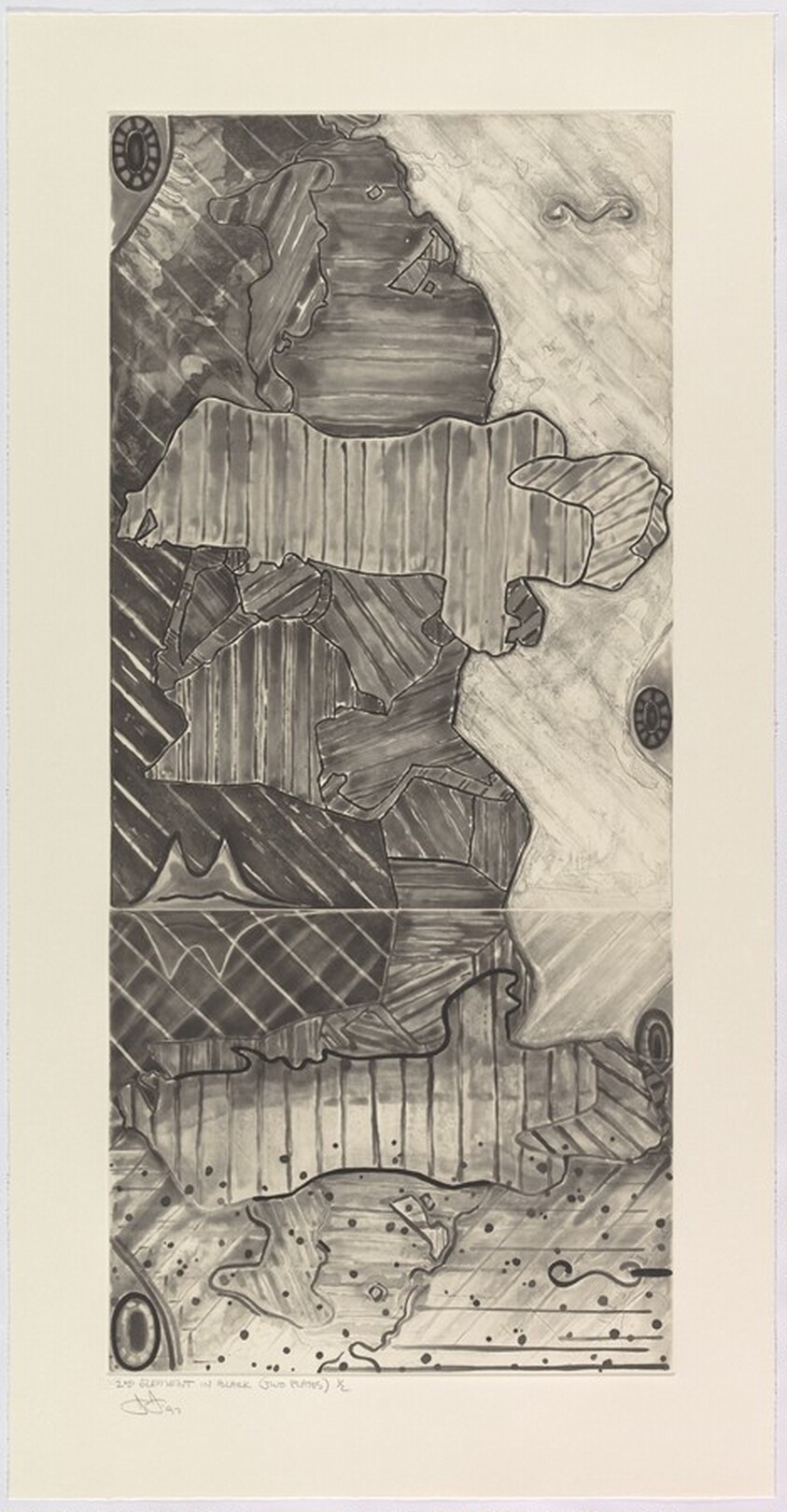 Green Angel 2 [2nd element in black proof]