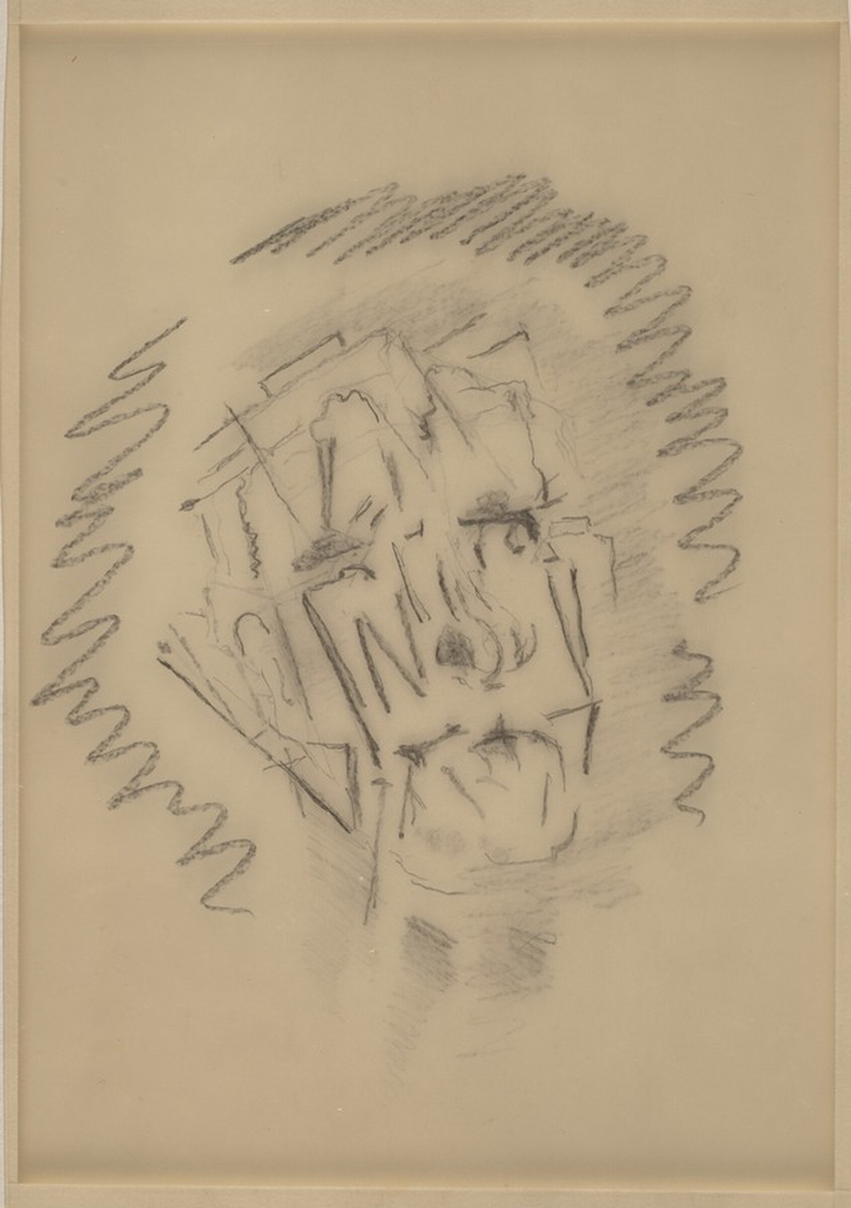 Head in Circular Format, John Marin