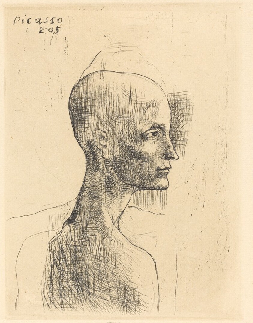 Head of a Man (Buste d'homme)
