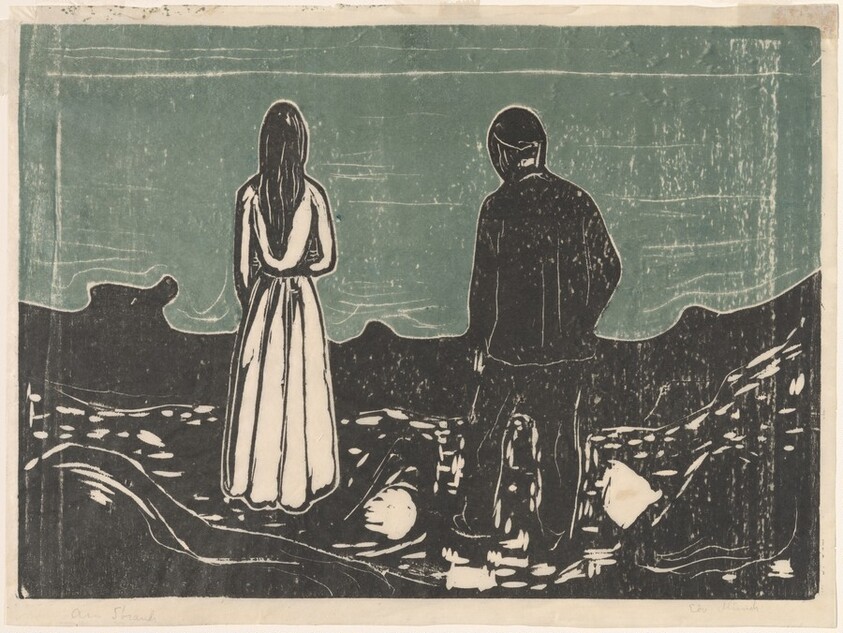 Two Human Beings. The Lonely Ones (To mennesker. De ensomme)