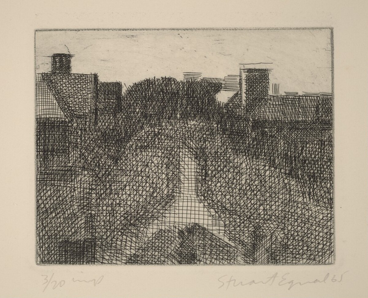 City View with Houses and Trees