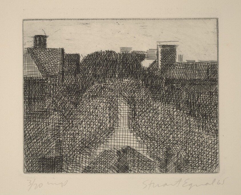 City View with Houses and Trees