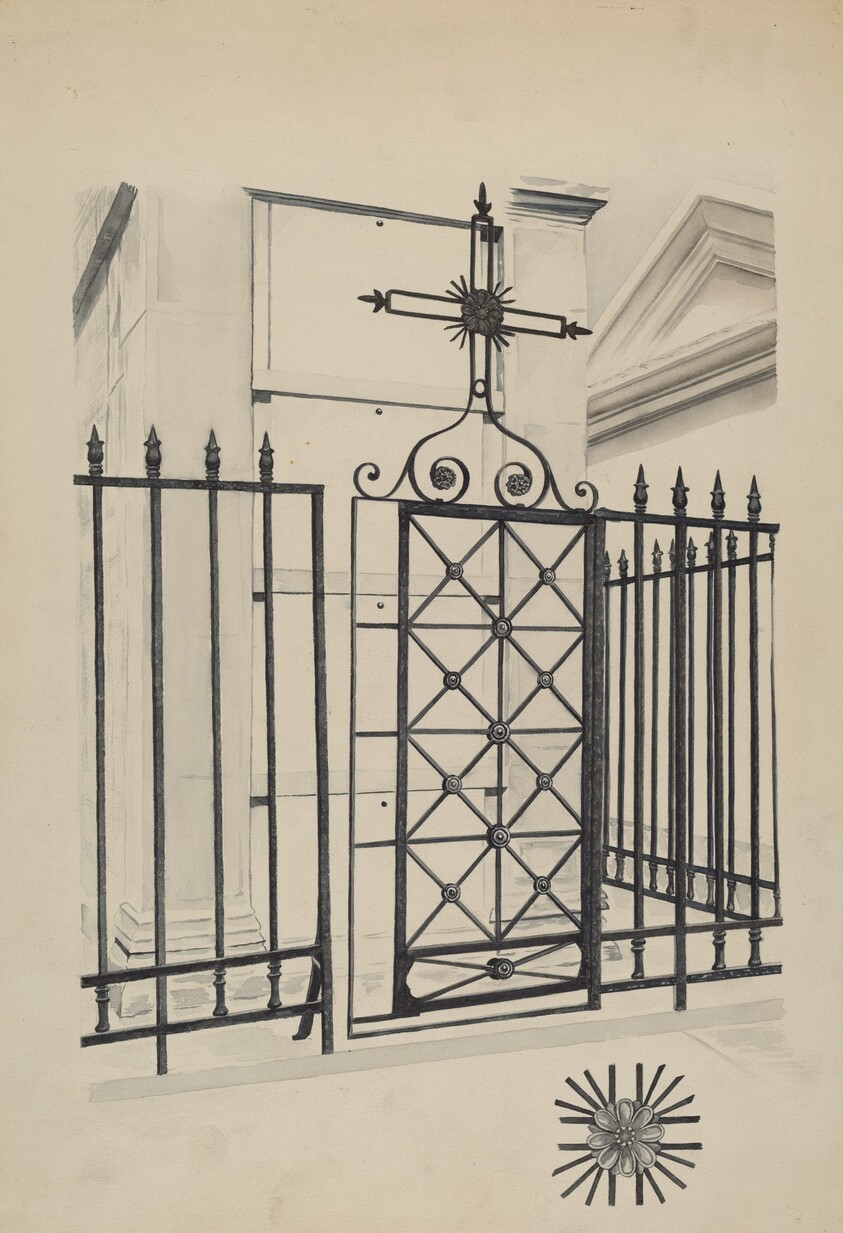 Iron Gate and Fence