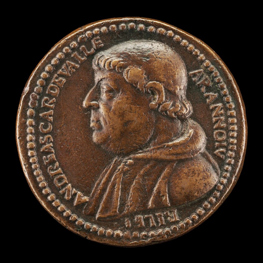 Andrea Della Valle, 1463-1534, Patron and Collector, Cardinal 1517 [obverse]