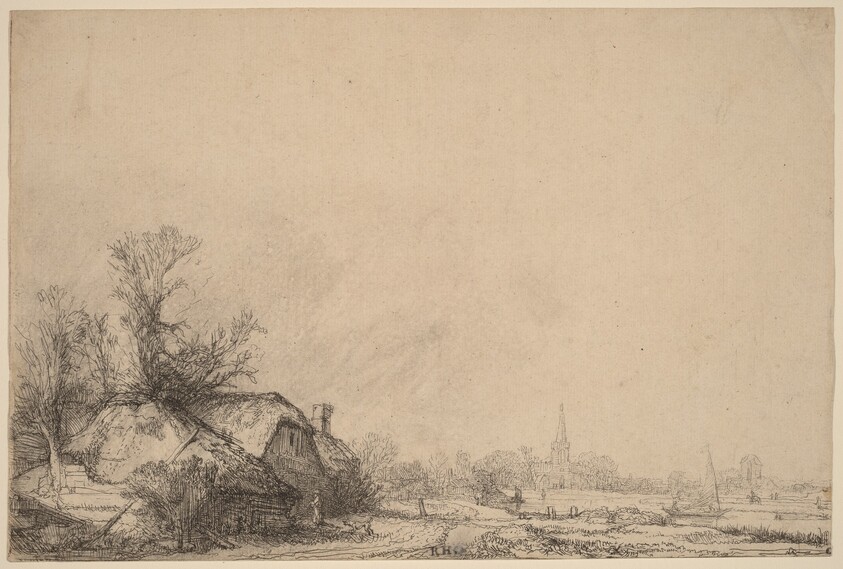 Cottage beside a Canal