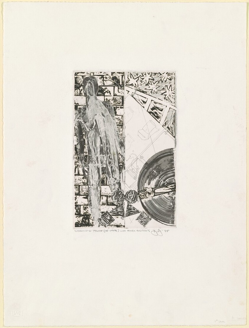 Summer (Frontispiece for "Poems" by Wallace Stevens) [working proof of 1st state]