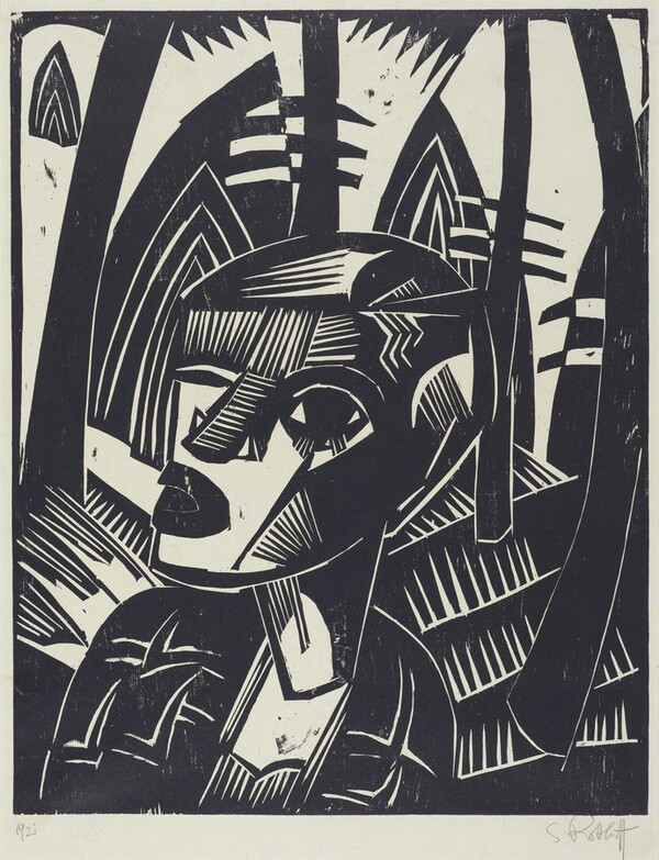 Woman in the Woods (Frau im Wald)