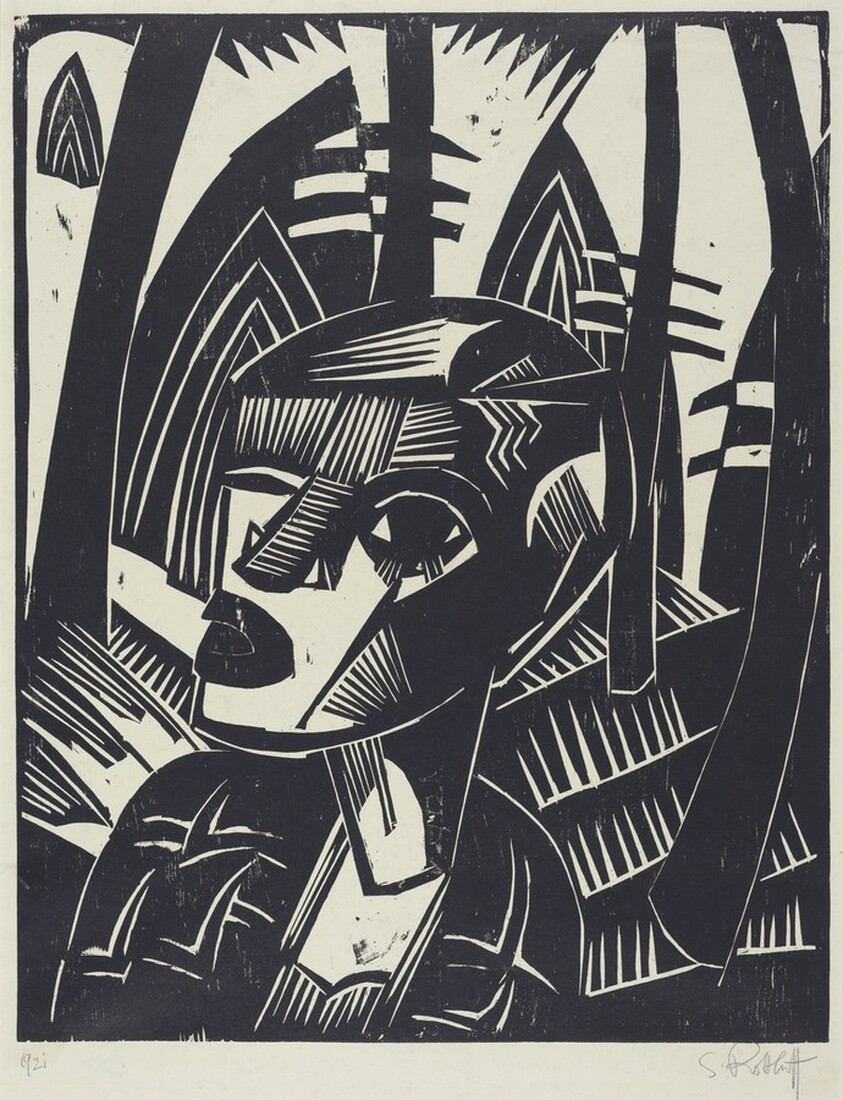 Woman in the Woods (Frau im Wald)