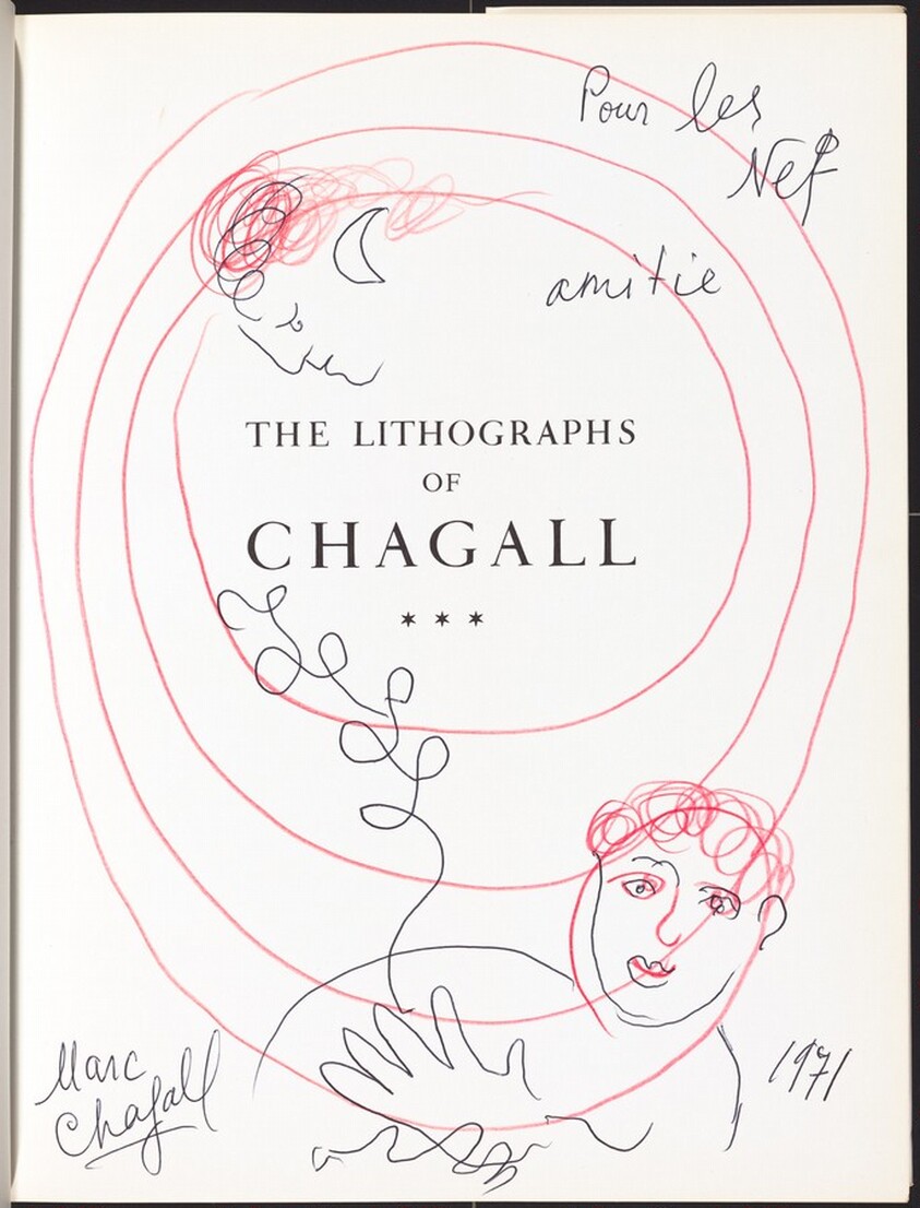 The Man in the Moon with a Lover Below