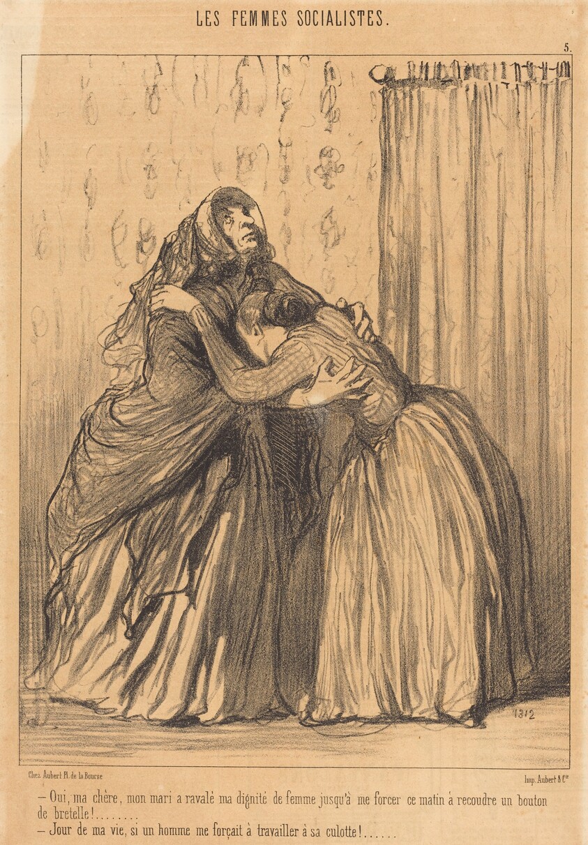 Oui, ma chère, mon mari a ravalé ma dignité...