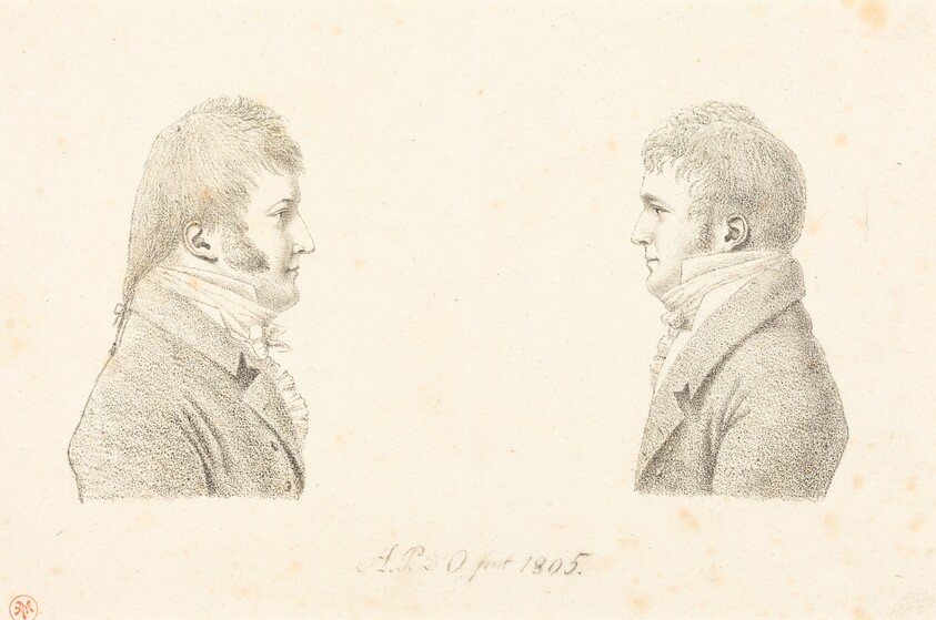 Self-Portrait and the Artist's Brother