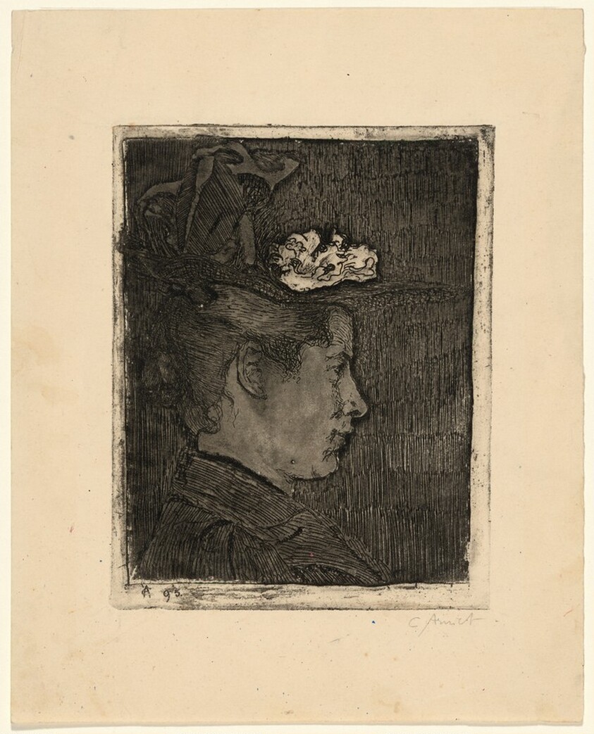 The Artist's Future Wife (Anna Luder)