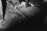 Boyfriends Fighting, Jim Goldberg, 1987, printed 1994