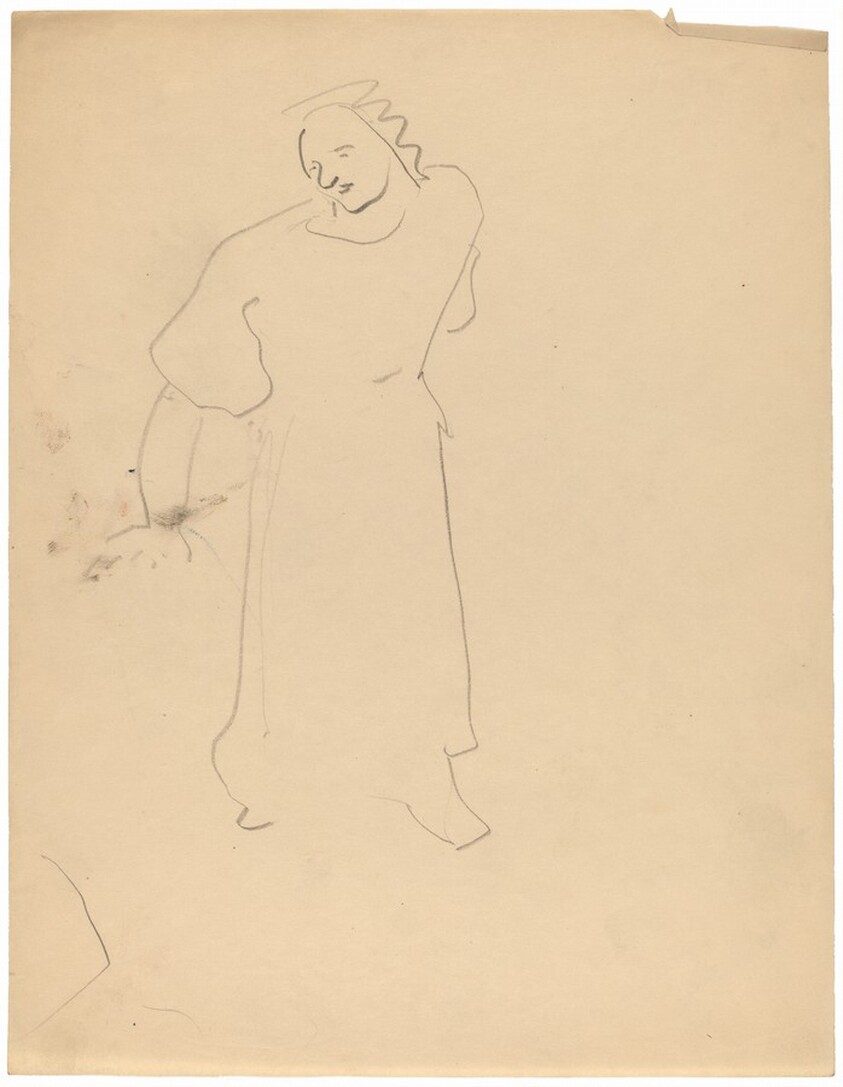 Standing Figure, Head Turned Left