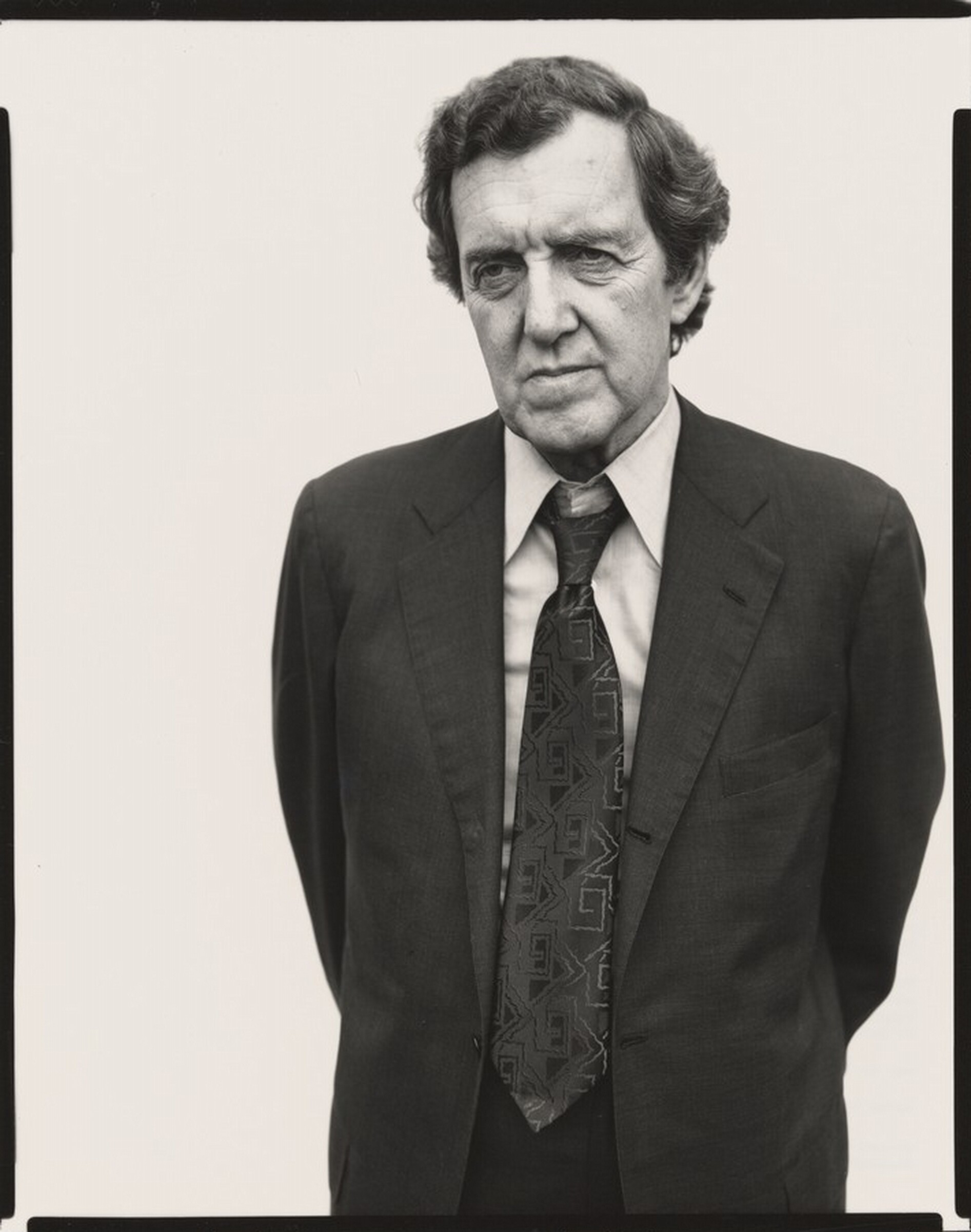 Edmund Muskie, US Senator, Maine, Washington, DC, Richard Avedon, March 1, 1976