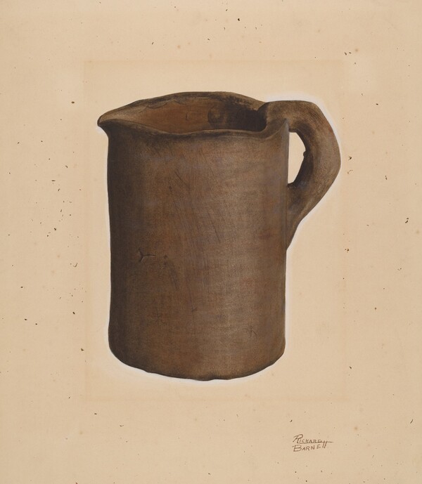 Earthenware Pitcher