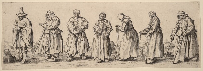 Men and Women Beggars