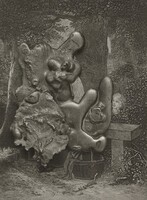 Virgin and Child with St. Anne and the Infant St. John, Frederick Sommer, 1966