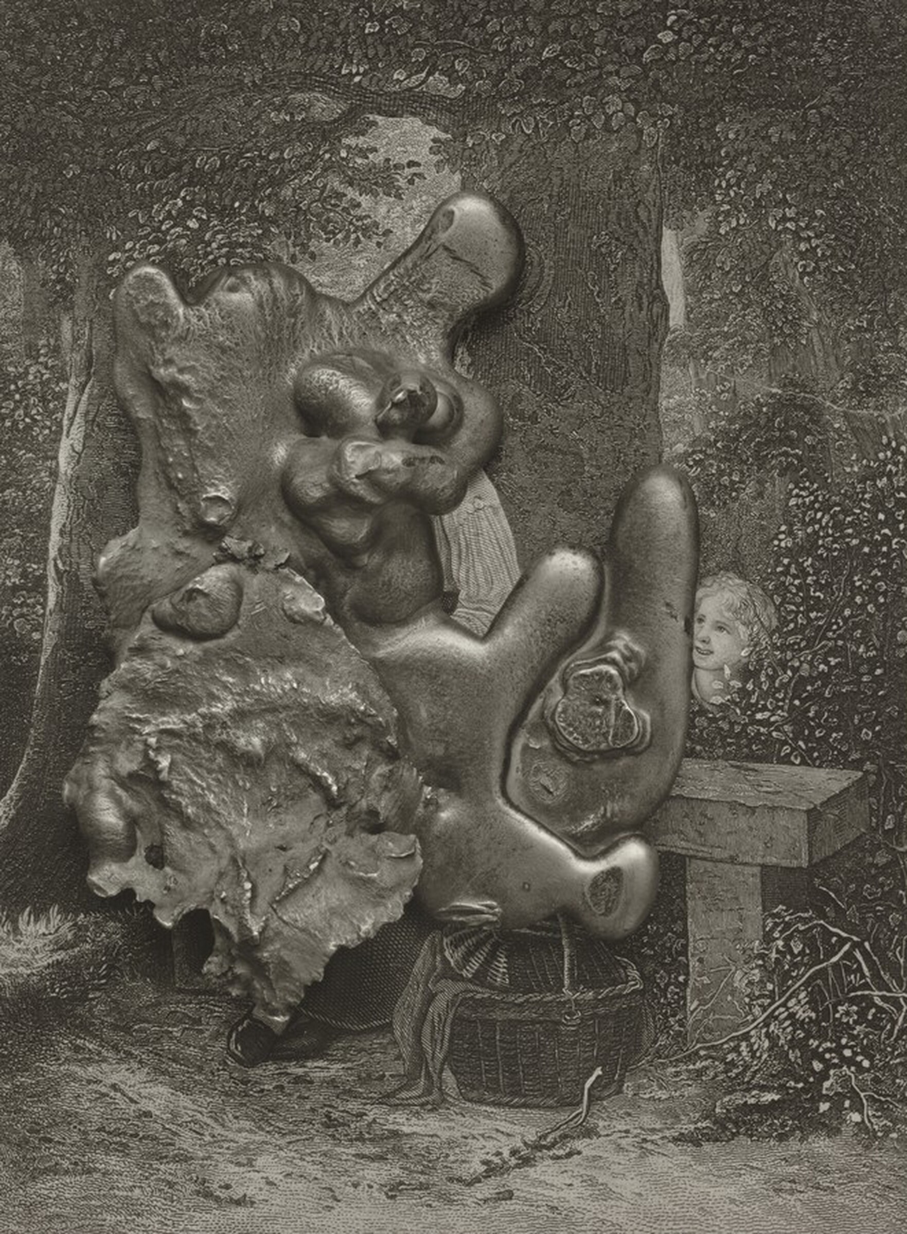 Virgin and Child with St. Anne and the Infant St. John, Frederick Sommer, 1966