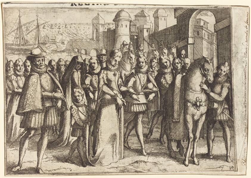 Arrival at Valencia [recto]