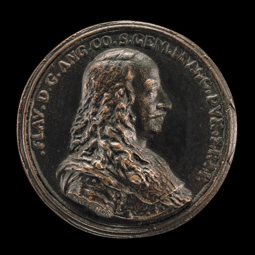 Falvio Orsini, died 1698, Duke of Bracciano [obverse]