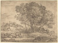 The Goatherd (Le chevrier), Claude Lorrain, 1663