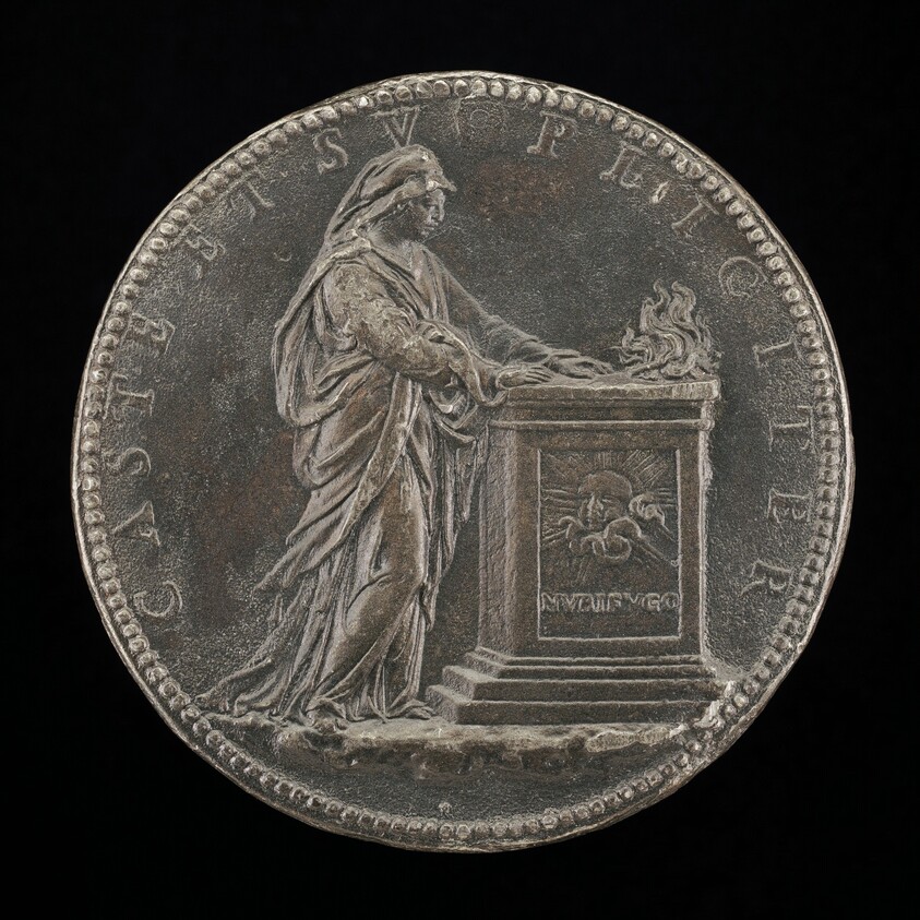 Isabella at a Burning Altar [reverse]