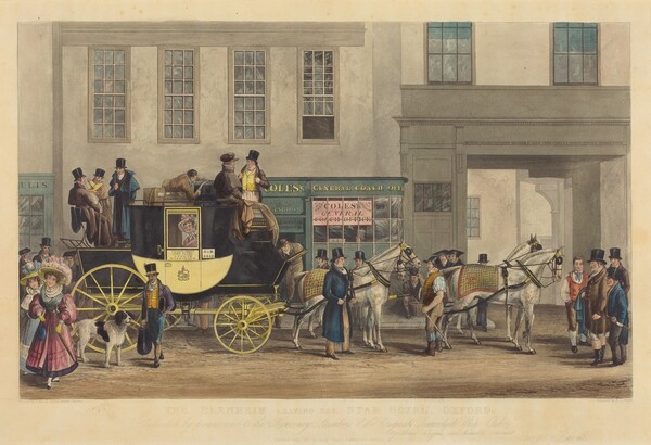 The Blenheim, Leaving the Star Hotel, Oxford