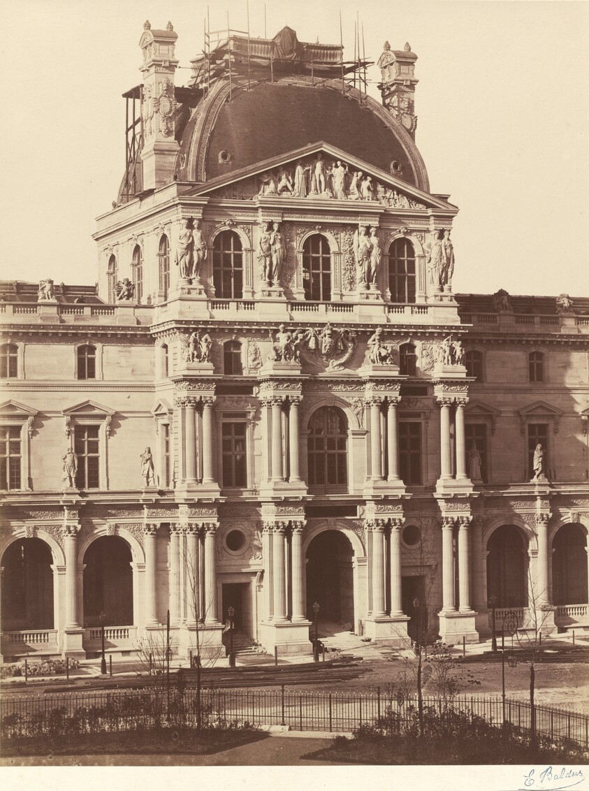 View of the Louvre