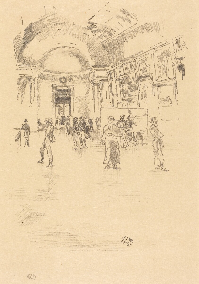 The Long Gallery, Louvre