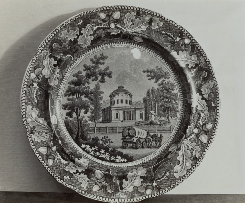 Plate - Waterworks, Philadelphia