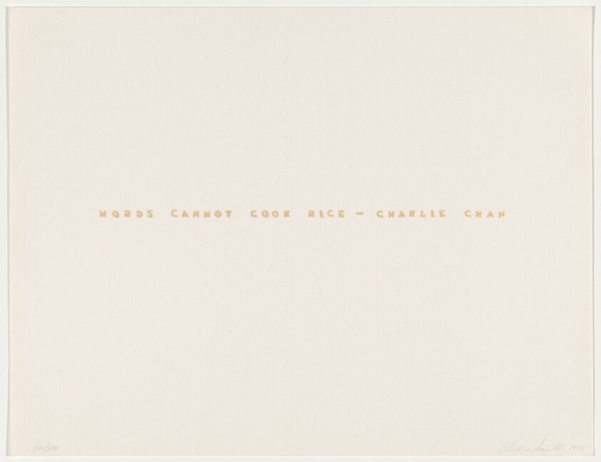 Words Cannot Cook Rice