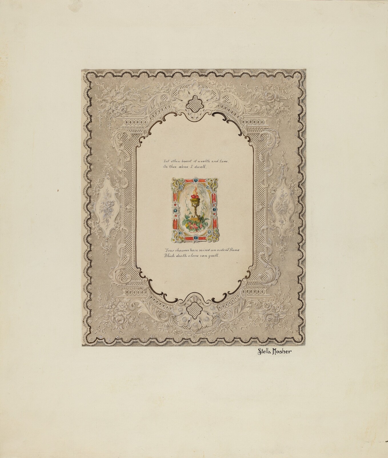 Valentine, Stella Mosher, c. 1941