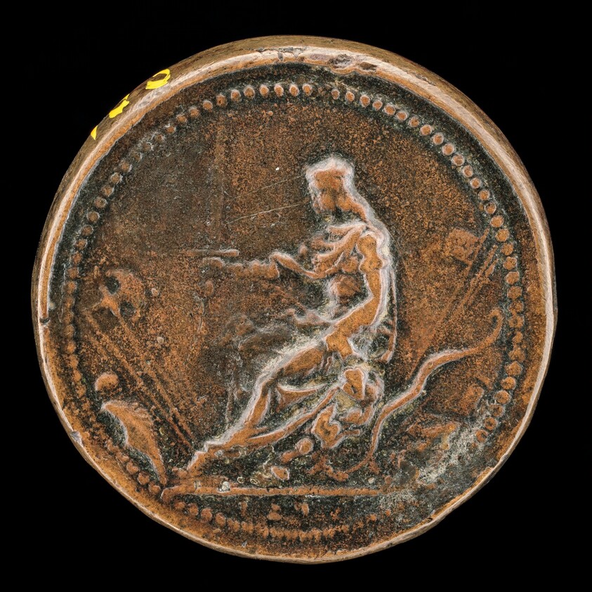 Venetia on Throne [reverse]