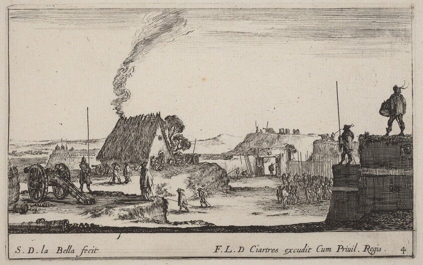 Soldier Playing a Drum