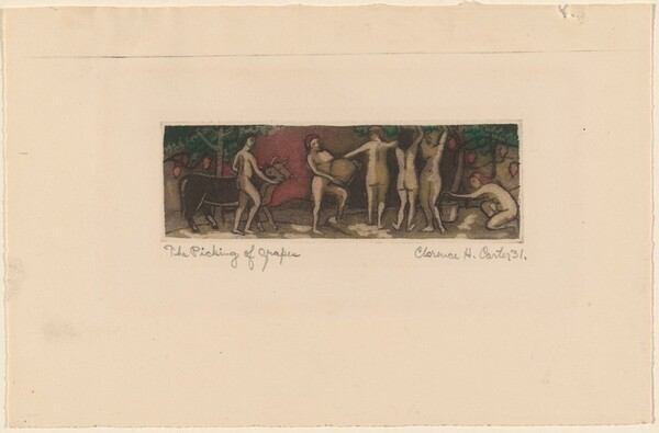 The Picking of Grapes