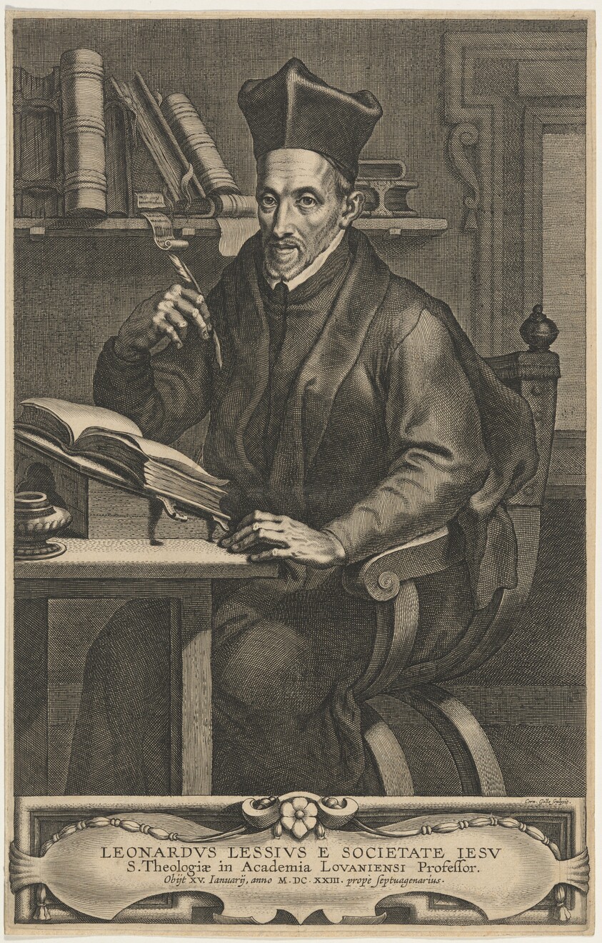 Leonard Lessius, Jesuit Priest, Professor at Louvain