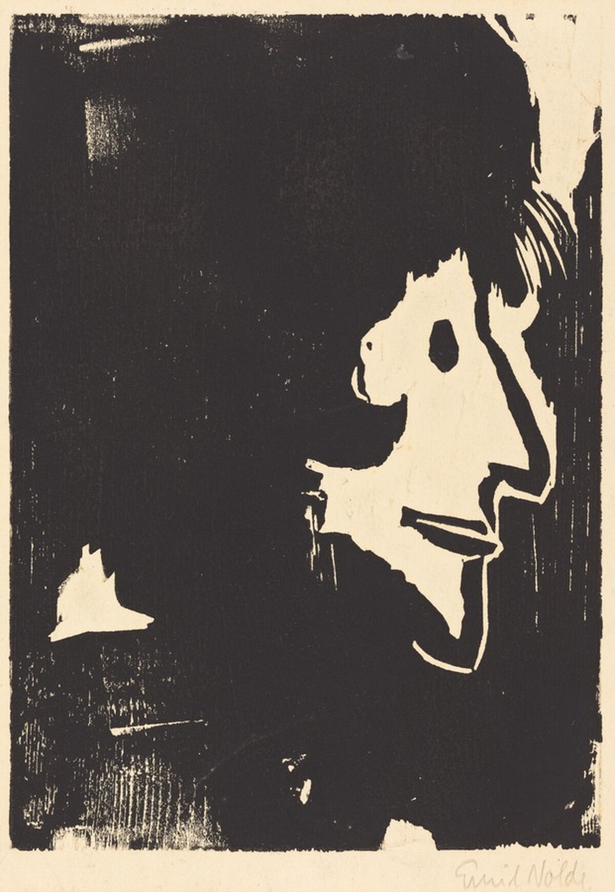 Woman's Profile (Frauenprofil)