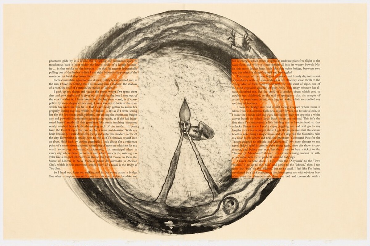 Plate (folio 16, side B) from The Departure of the Argonaut