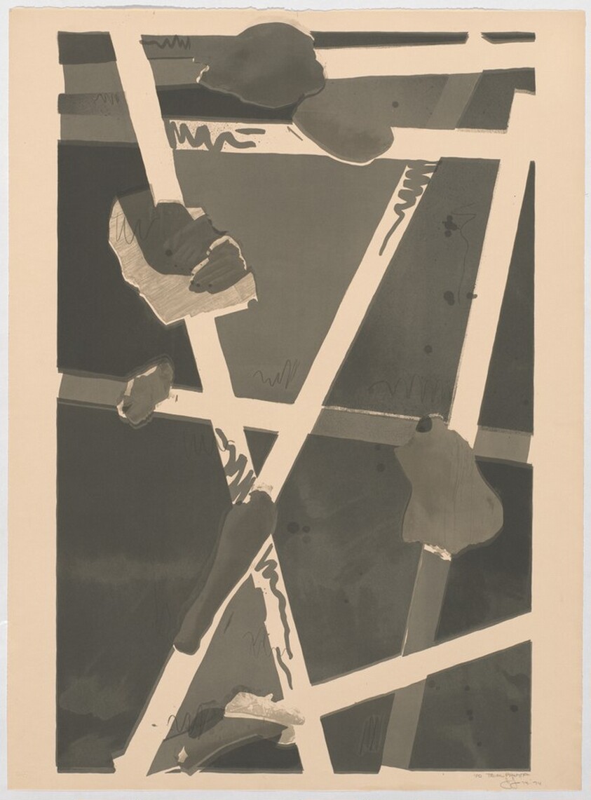 Four Panels from Untitled 1972 [D panel, trial proof 18]