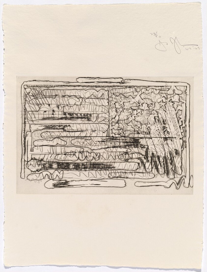 Flag from 1st Etchings, 2nd State