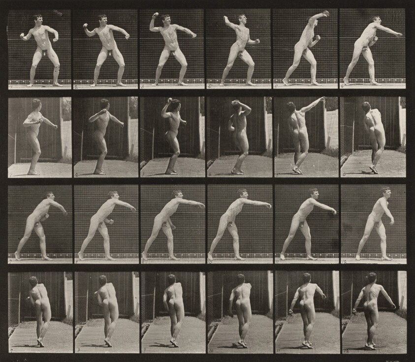 Plate Number 286. Baseball, throwing